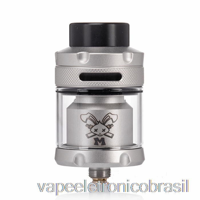 Vape Vaporesso Hellvape Dead Coelho M 26mm Rta Prata Fosca